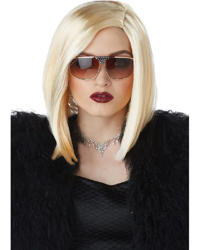 Wig for sparse crown-Da Boss Short Blonde Wig