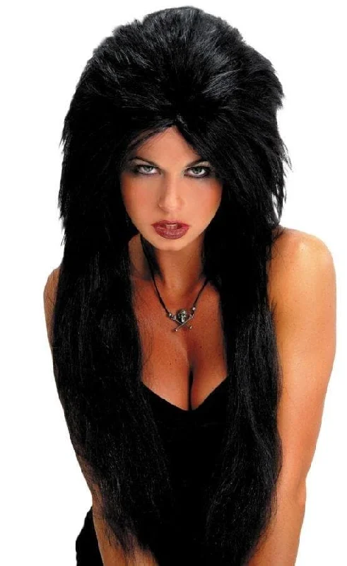 Wig for lush flair-"Vampiress - Black" Halloween Wig