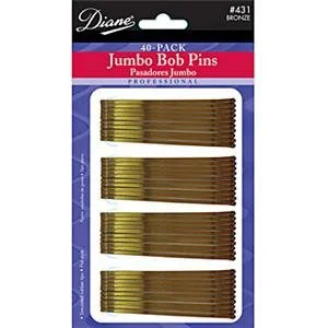 DIANE JUMBO BOB PINS-BRONZE 40 CT