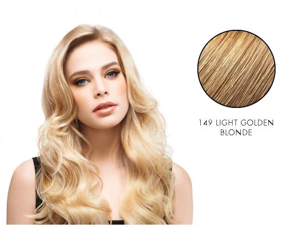 LuxHair HOW by Tabatha Coffey 10 Inch Circle Extension Light Golden Blonde