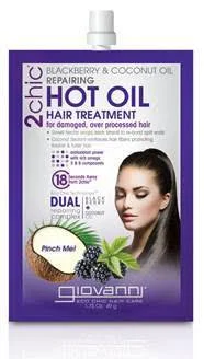 Organic hair care for hair potency-Giovanni 2 Chic Repairing Hot Oil Treatment 1.75 oz