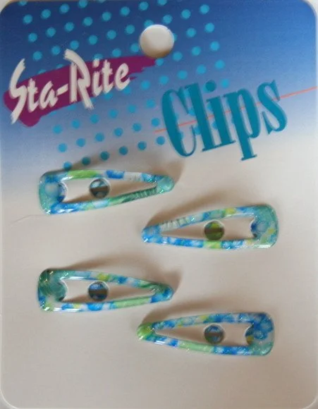 Sta Rite 1.5 Inch Snap-eze Floral Clips 4 Count