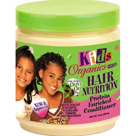 How to hydrate thick coily kinky bouncy hair-Originals Kids Hair Nutrition Protein Enriched Conditioner -15 Oz