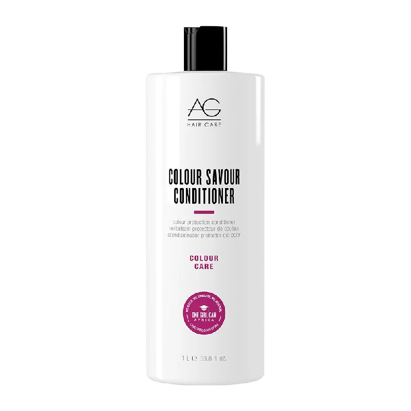 Best hair care for curly potency-AG Hair Colour Care Colour Savour Conditioner 1L