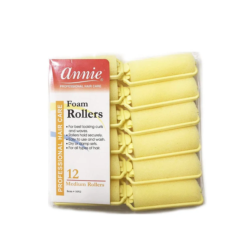 ANNIE Foam Rollers [MEDIUM] [YELLOW] #01052