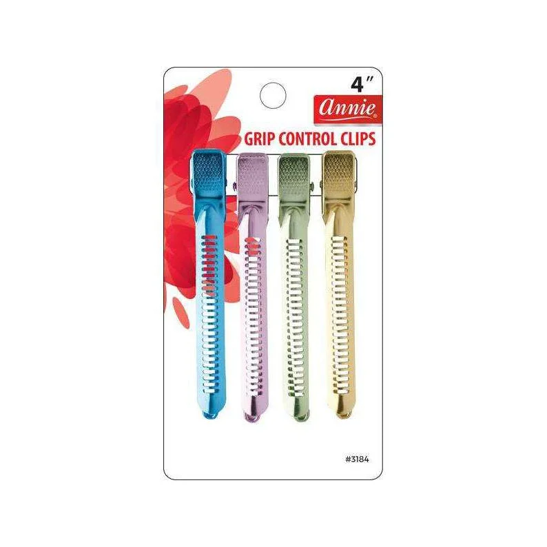 ANNIE Grip Control Clips 4ct [ASSORTED COLOR] #03184