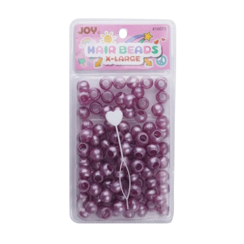 ANNIE JOY Round Beads X-Large Size Package Pearl [LIGHT PURPLE] #16573