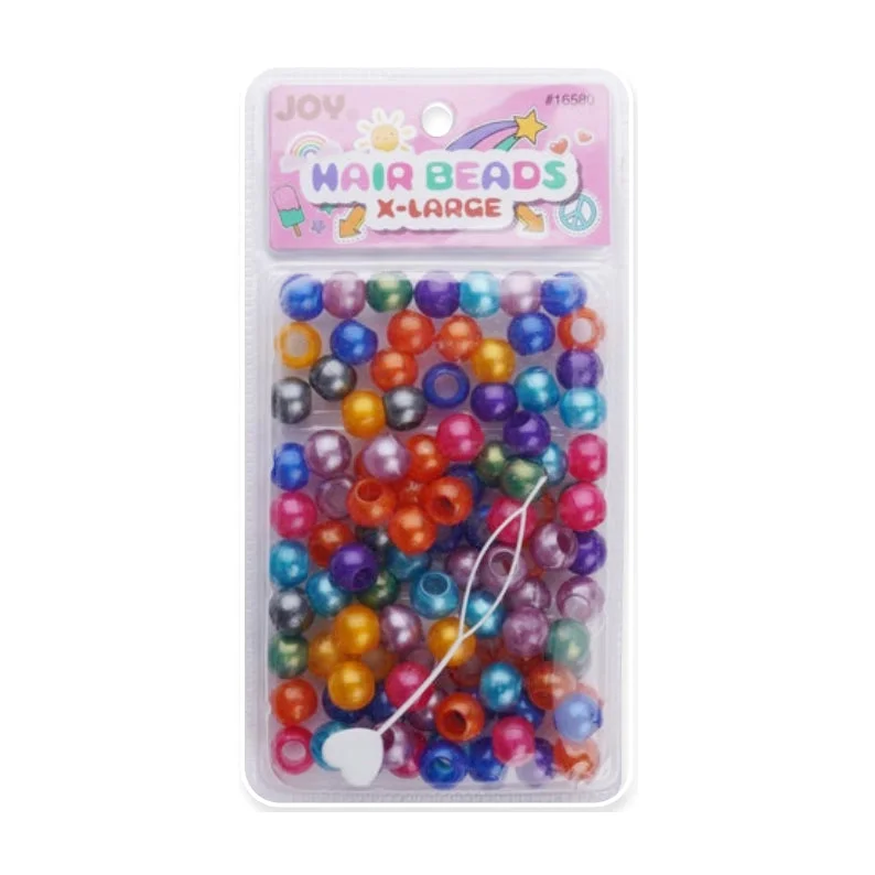 ANNIE JOY Round Beads XLarge Size Large Package Pearl [ASSORTED COLOR] #16580