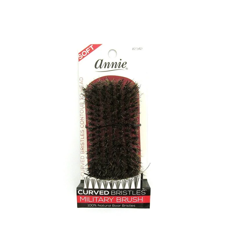 ANNIE Soft Curved Military Brush #02342