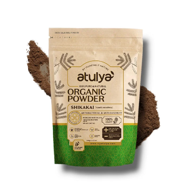 atulya Shikakai Organic Powder - 100 % Pure & Natural (5 Products @ 999)