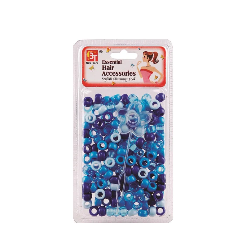 BEAUTY TOWN Hair Beads [ASSORTED BLUE] #07623