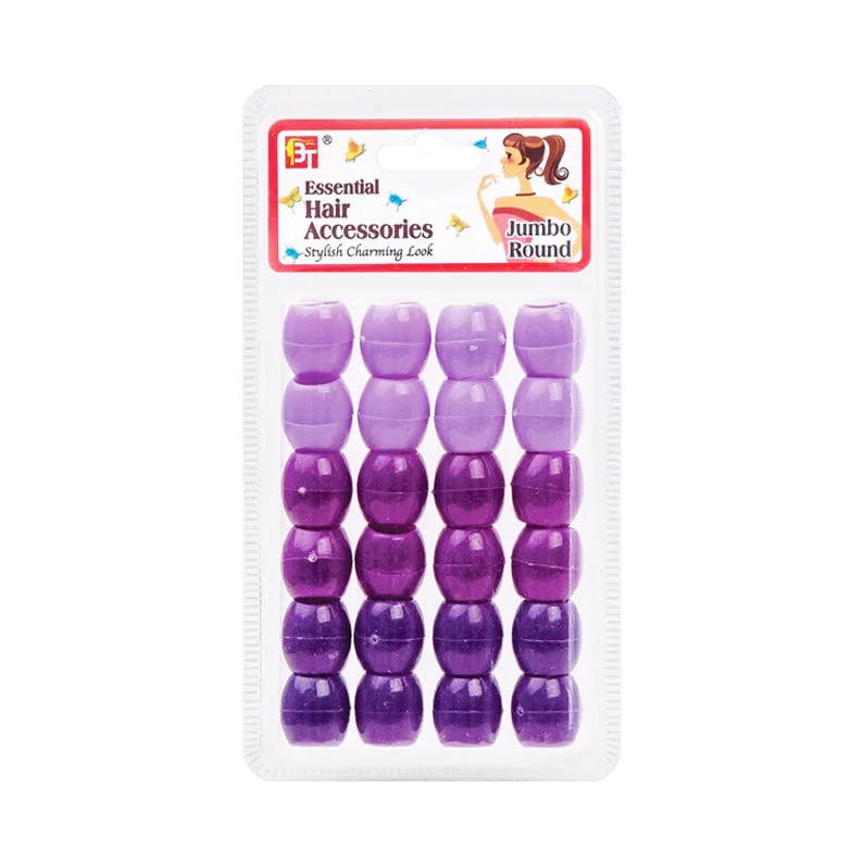 BEAUTY TOWN Hair Beads [ASSORTED PURPLE] #07763