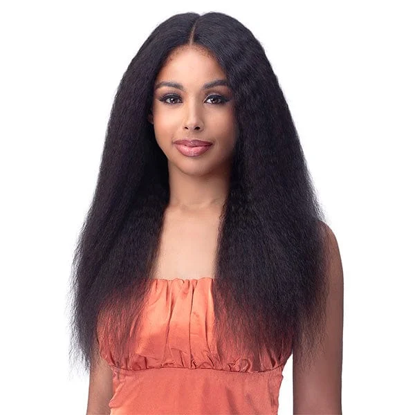 real person hair ring tapered craft-Bobbi Boss 100% Human Hair Lace Front Wig - MHLF581 ANGE 24