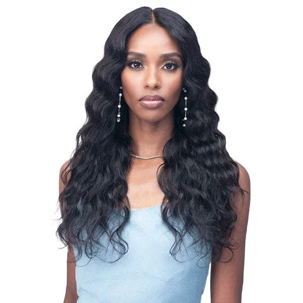 real person hair ring twisted ring-Bobbi Boss 100% Human Hair Lace Front Wig - MHLF676 KEYSHA