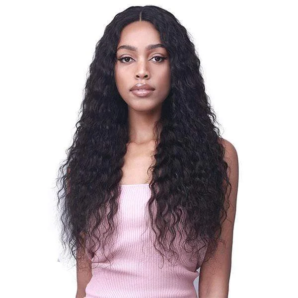 real person hair ring custom inlay-Bobbi Boss 100% Human Hair Lace Front Wig - MHLF753 CATALEYA