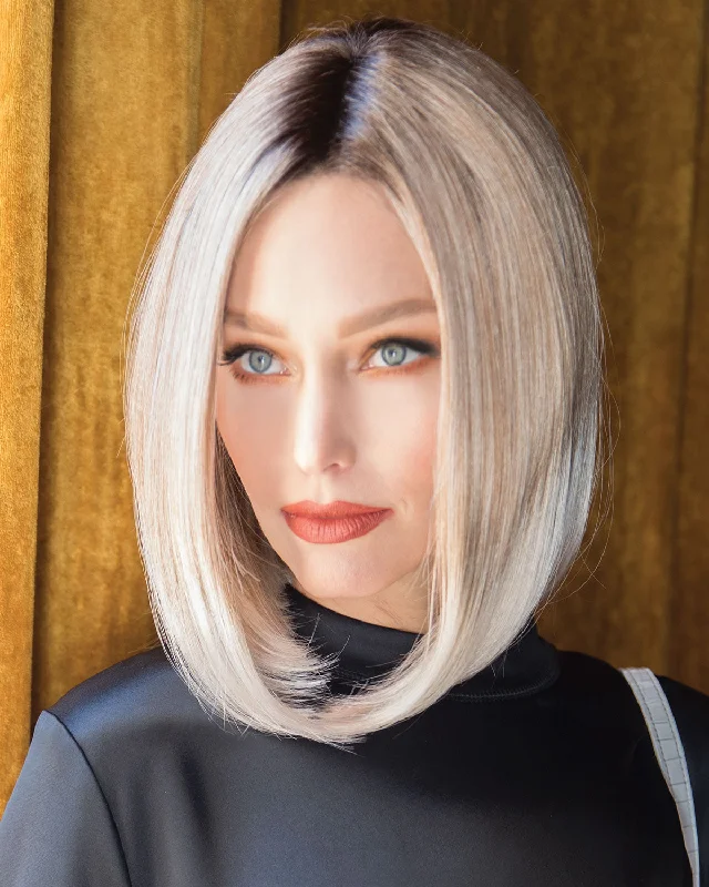 Synthetic wigs for sleek vibe-Cheyenne (Exclusive) | Lace Front & Monofilament Part Synthetic Wig by Rene of Paris