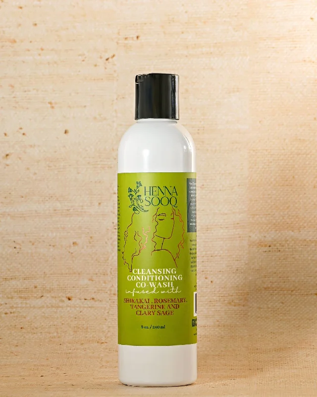 How to hydrate thin coily kinky hair-Cleansing Conditioning CoWash - Rosemary, Tangerine and Clary Sage