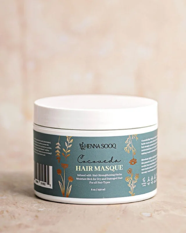 How to repair dry bouncy kinky coily hair-Cocoveda Hair Masque