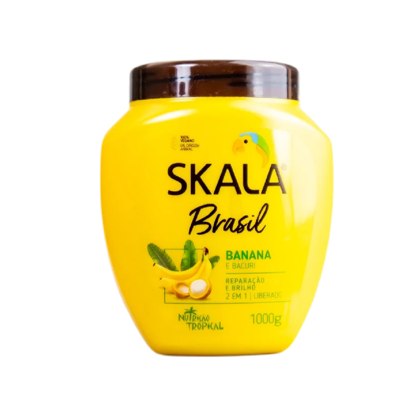 Creme De Tratamento Banana E Bacuri / Banana Cream Treatment And Bacuri Brazil Treatment Cream - Skala