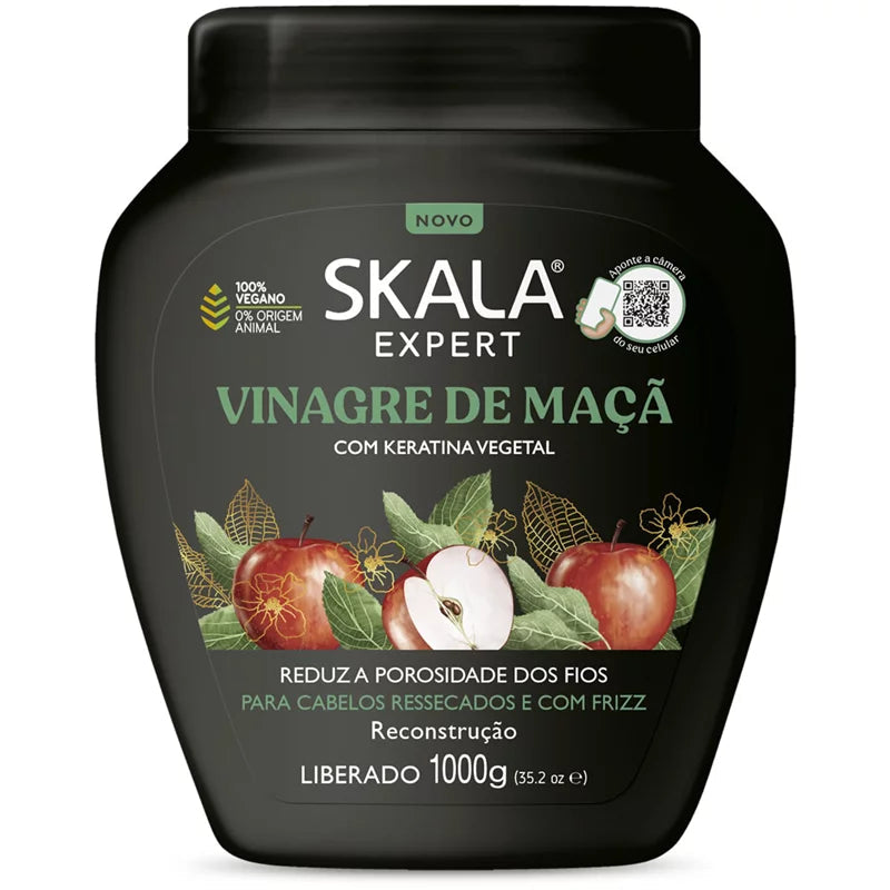 Creme De Tratamento Vinagre De Maçã / Treatment Cream Apple Cider Vinegar Treatment Cream - Skala