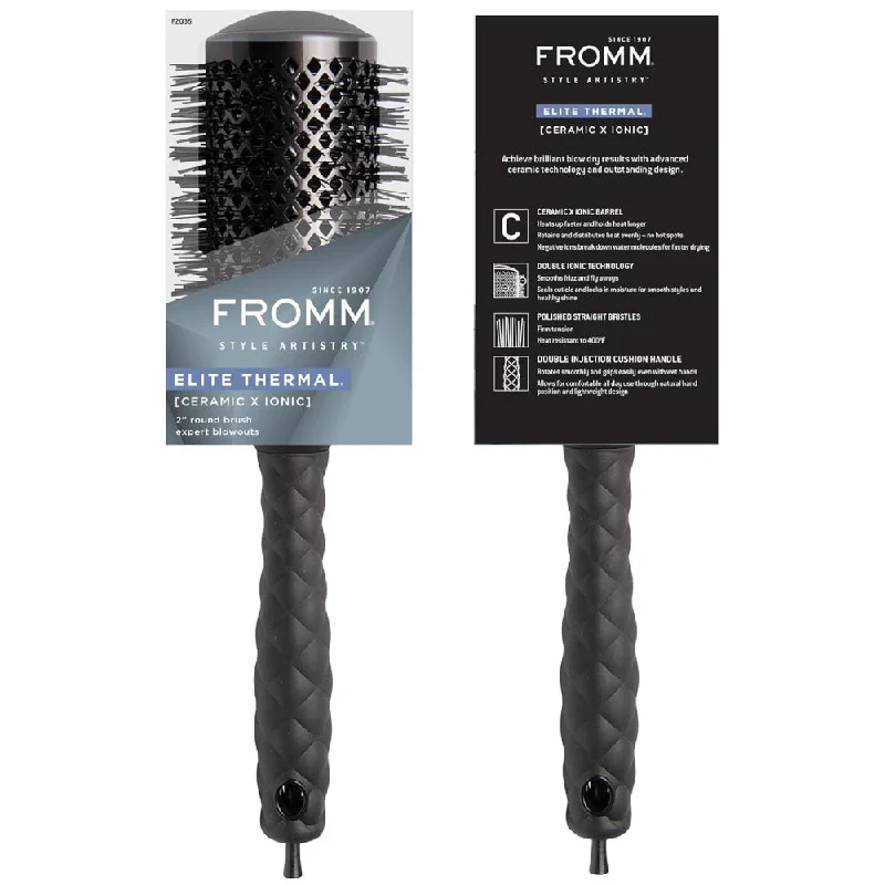 Curl set lotion-Fromm Elite Ceramic Round Brush 2 Inch