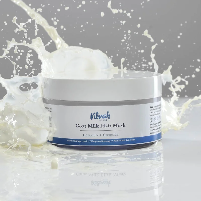 Best hair care for curly dynamism-Goat Milk Hair Mask