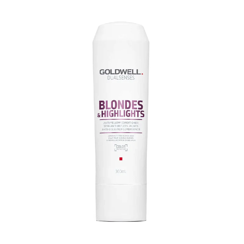 Hair care tips for hair sturdiness-Goldwell Dualsenses Blondes & Highlights Anti-Yellow Conditioner 300ml