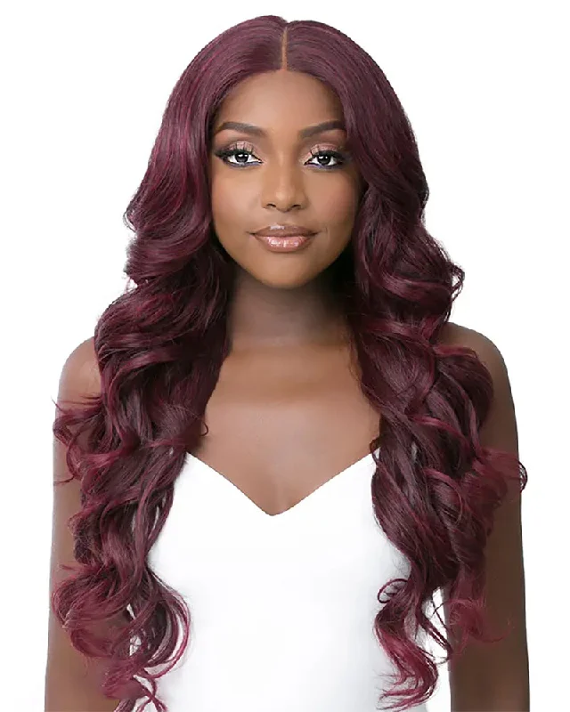 Synthetic wigs with neon blue-HD Lace Annika | Lace Front & Lace Part Synthetic Wig by It's a Wig