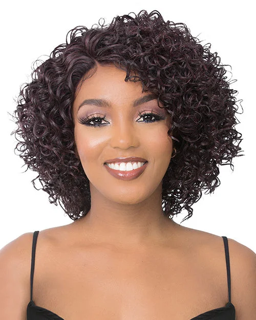 Synthetic wigs with mild curls-HD Lace Daria | Lace Front Synthetic Wig by It's a Wig