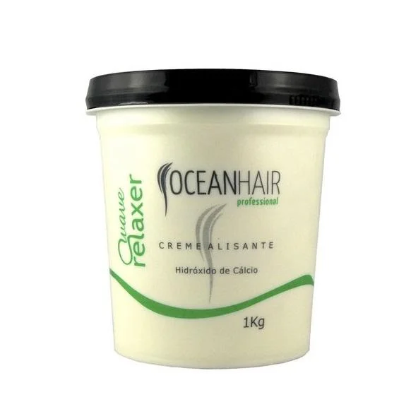 Professional Wave Relaxer Calcium Hydroxide Smoothing Cream 1Kg - Ocean Hair