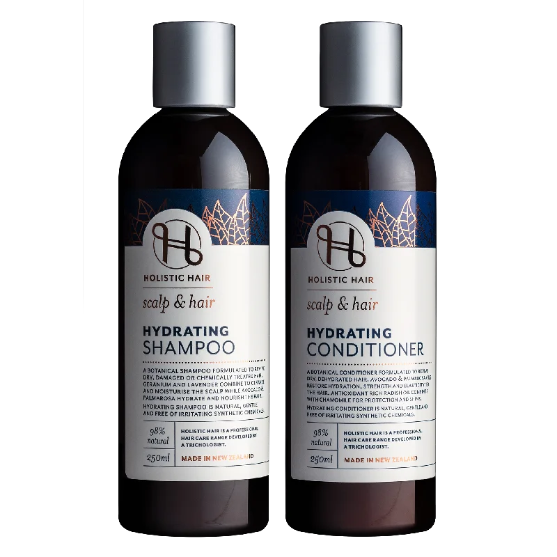 Hydrating Shampoo and Conditioner 250ml Set