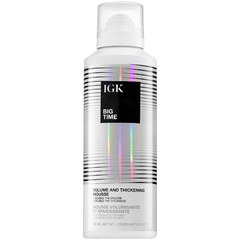 IGK Big Time Volume Thickening Mousse 6.2 oz