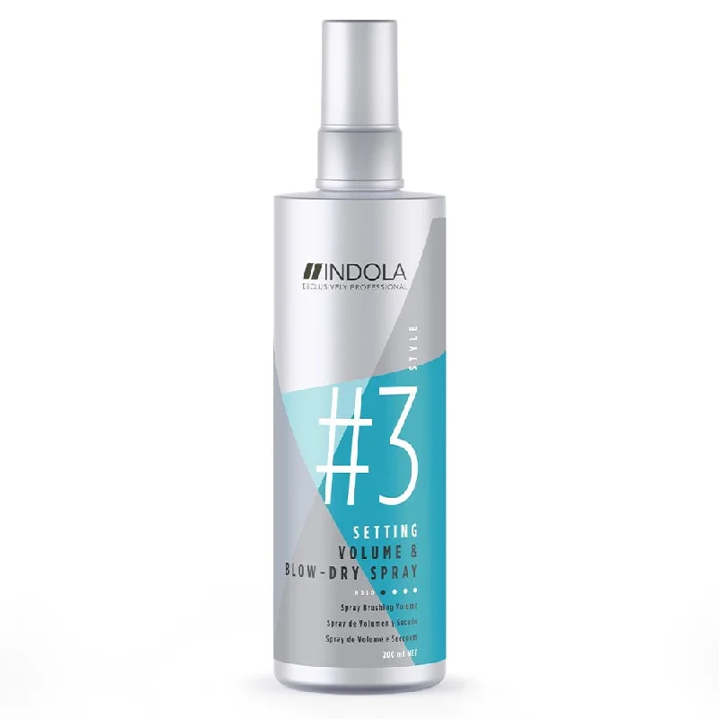 Frizz stop cream-Indola Volume & Blow-dry Spray 200ml