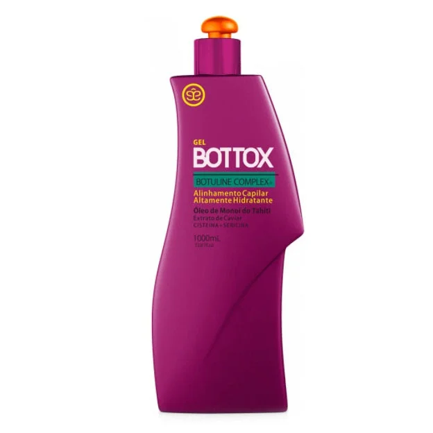 Intensive Treatment Bottox Hair Straightener Tahiti Monoi Deep Hair Mask Gel 1L - Sachê