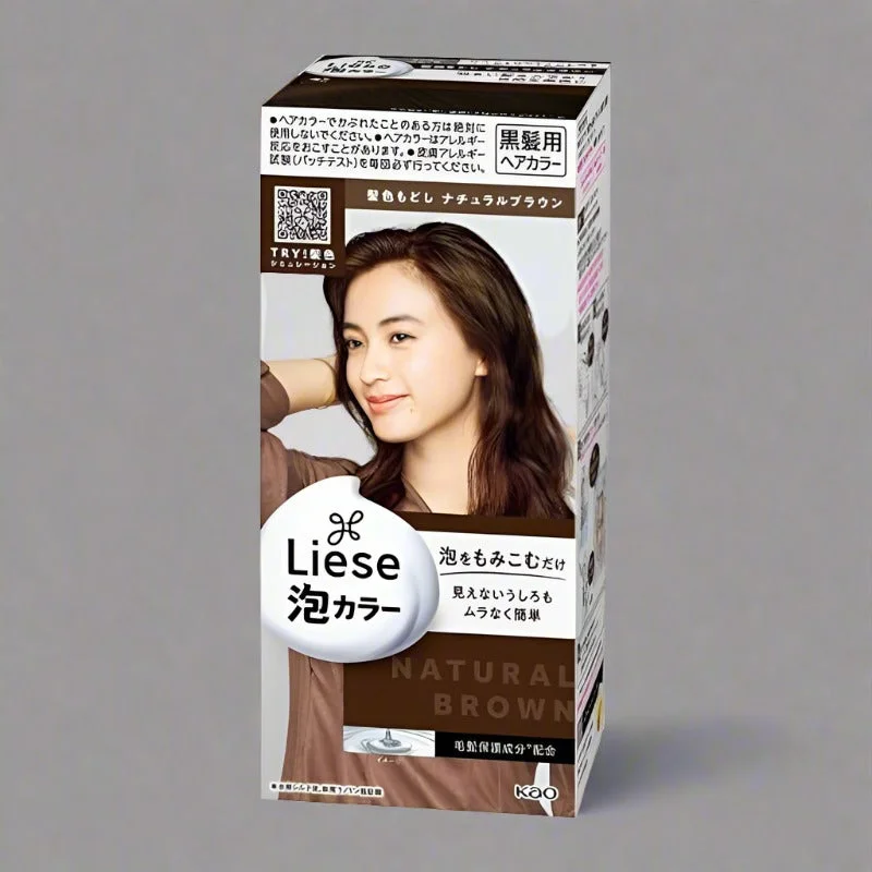 Kao Liese Bubble Hair Color (Natural Brown)