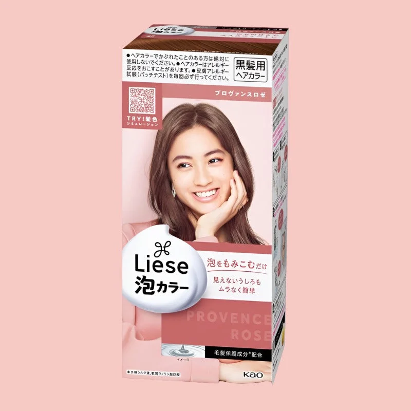 Kao Liese Prettia Bubble Hair Color Provence Rose