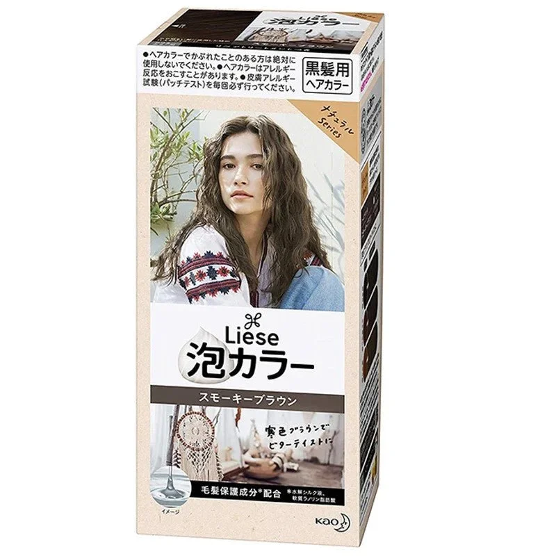 Kao Liese Prettia Bubble Hair Color Smokey Brown