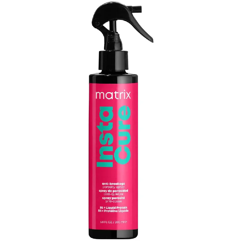 Hair care for weak kinky coily bouncy curls-Matrix Total Results Instacure Anti-Breakage Porosity Spray