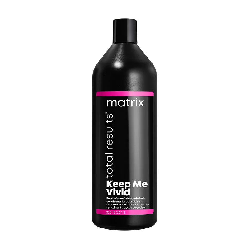 How to care for damaged coily kinky bouncy hair-Matrix Total Results Keep Me Vivid Conditioner 1L