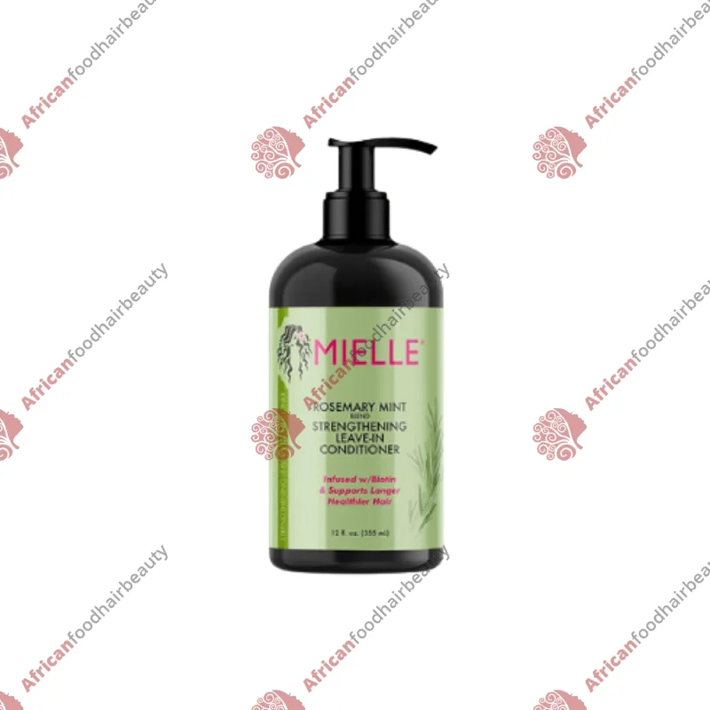 Best hair care for hair refinement-Mielle Rosemary Mint Strengthening Leave-In Conditioner 12oz