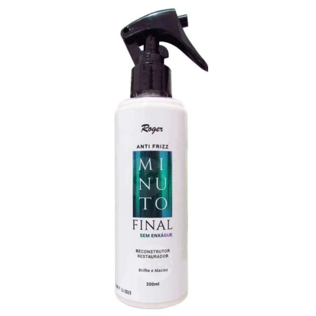 Dew cream-Minuto Final Anti Frizz Reconstructor Treatment Finisher Leave-in 200ml - Skafe