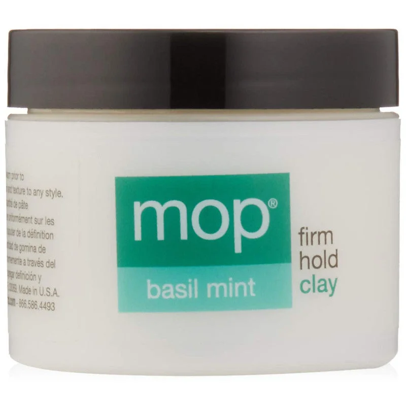 Strand fix cream-MOP Basil Mint Clay 2 oz