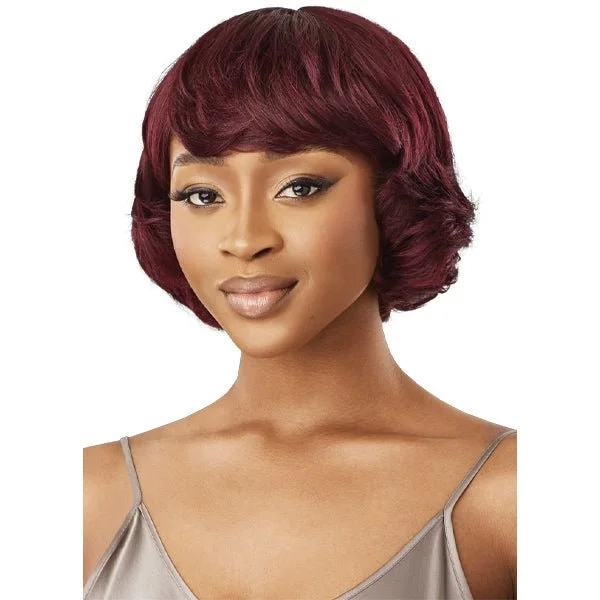 real person hair ring smoked finish-Outre 100% Human Hair Premium Duby Wig - HH AYSEL