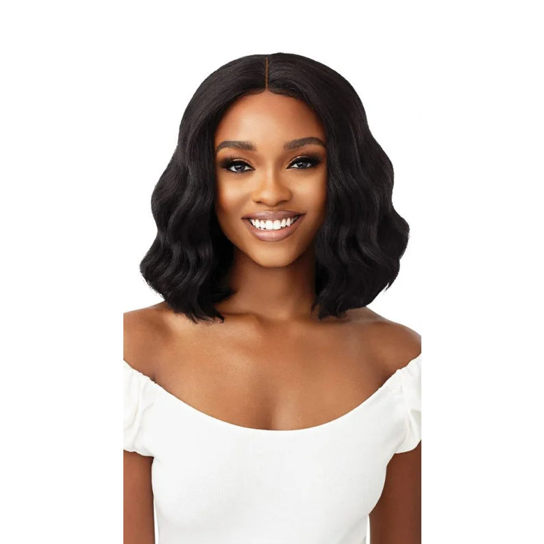 Synthetic wigs for sleek vibe-OUTRE EVERYWEAR Synthetic Hair Lace Front Wig EVERY 9