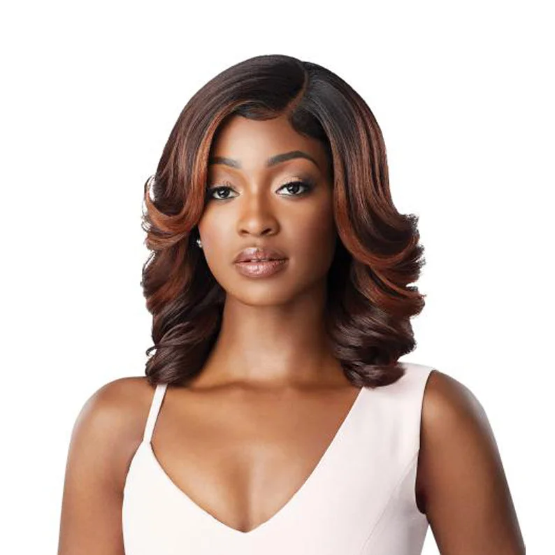 Synthetic wigs for luxe vibe-OUTRE Melted Hairline Synthetic Hair Lace Front Wig ARLISSA