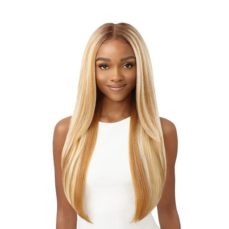 Synthetic wigs for rare sales-Outre Perfect Hairline Synthetic 13X6 HD Lace Front Wig TATIENNE