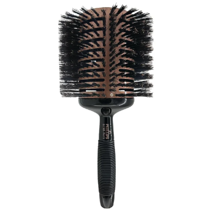 Frizz stop lotion-Phillips Luxe Thermal Tourmaline Monster Vent Brush Round 5in