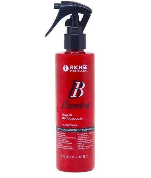 Shine cream-Professional Multifuncional BB Ilumine Leave-In Spray Finisher 210ml - Richée