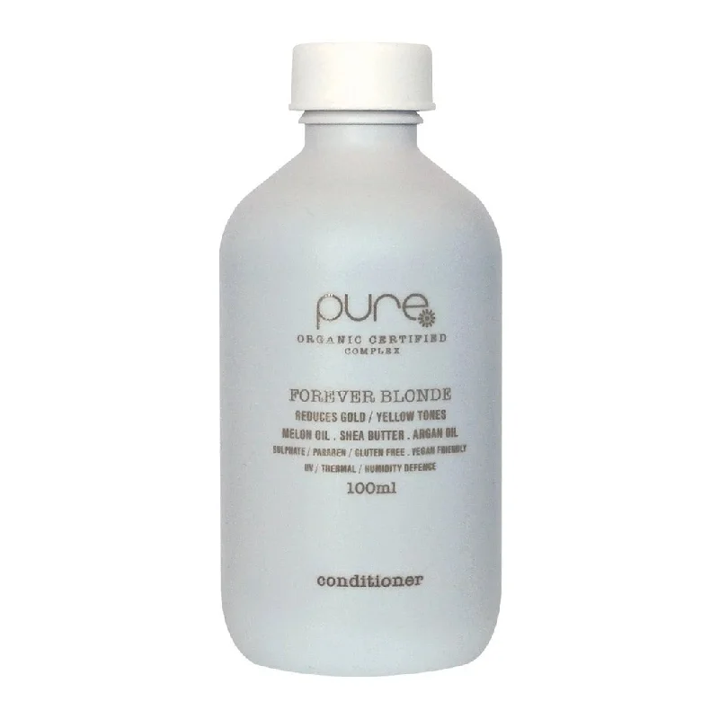 Hair care routine for hair dynamism-Pure Forever Blonde Conditioner 100ml