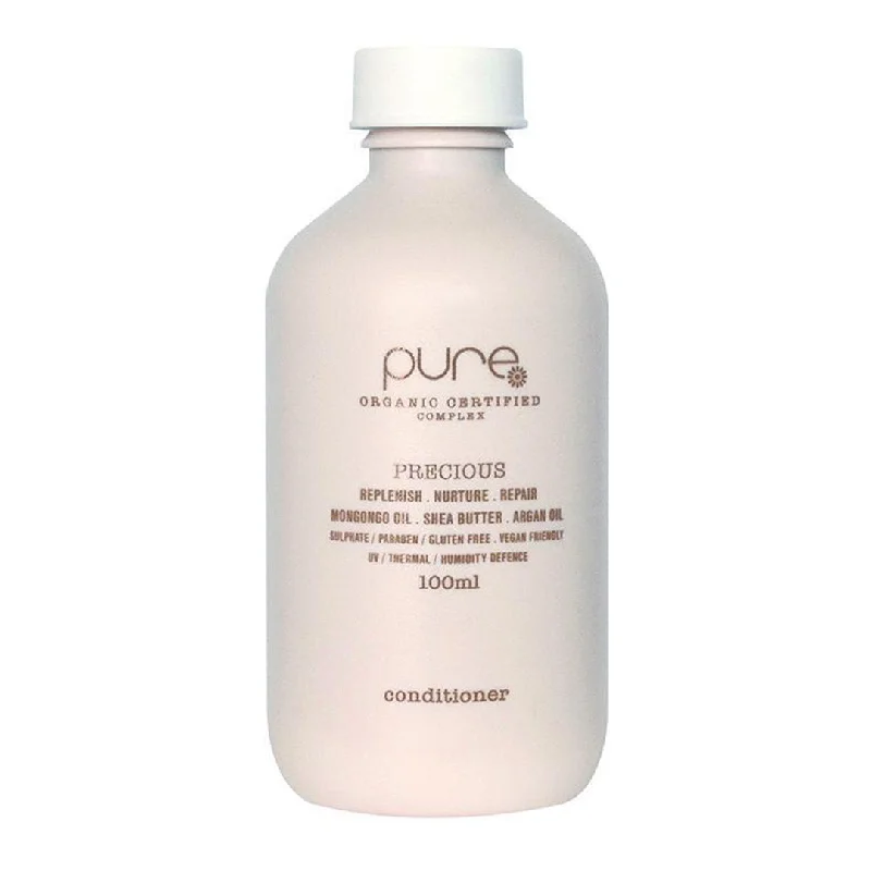 How to repair weak coily kinky bouncy hair-Pure Precious Conditioner 100ml